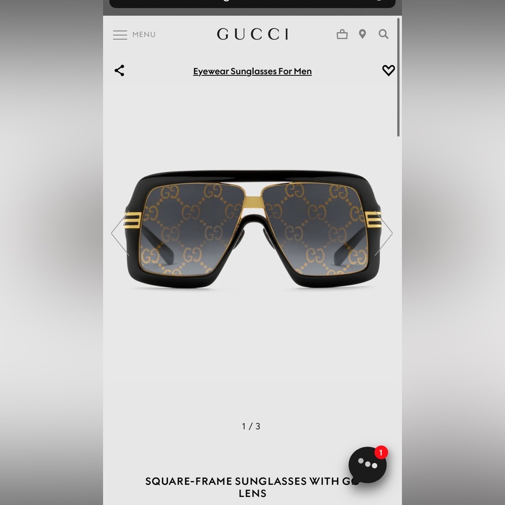 Authentic - Brand new Gucci sunglasses 🕶️